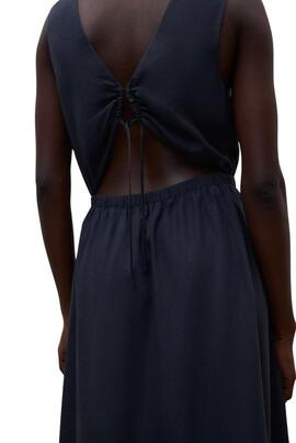 Kleid Ecoalf Vittoria Marine für Frauen.