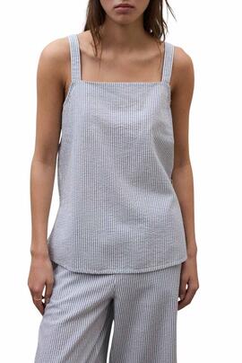 Top Ecoalf Aria gestreift für Damen