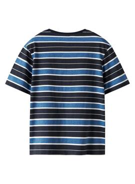 T-Shirt Name It Thomas Navy Stripe für Jungen