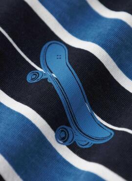 T-Shirt Name It Thomas Navy Stripe für Jungen