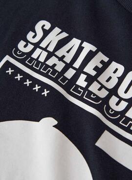 T-Shirt Name It Thomas Skate schwarz für Jungen