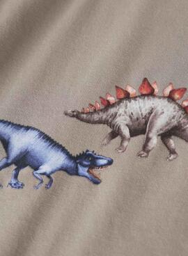 T-shirt Name It Vintage Beige für Jungen