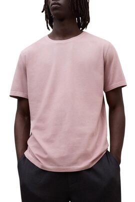 T-shirt Ecoalf Vent rosa für Herren