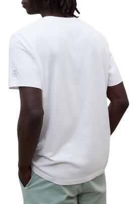 T-Shirt Ecoalf Vent weiß für Herren