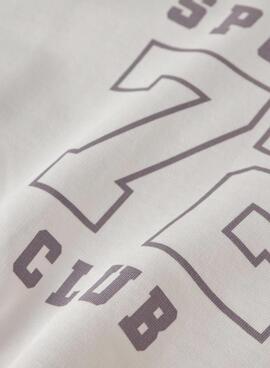 Sweatshirt Name It sports club 72 in naturweiß für Mädchen.