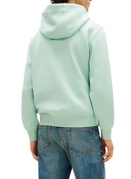 Sweatshirt Tommy Hilfiger Brand Love grün für Herren