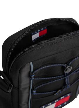 Schwarze Tommy Jeans Archive Reporter-Tasche für Herren