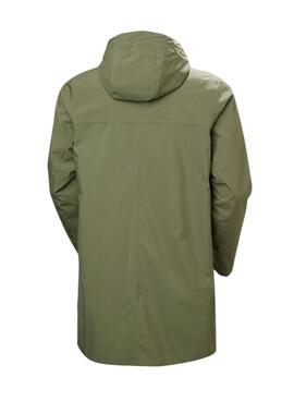 Regenjacke Helly Hansen Brussel grün für Herren.