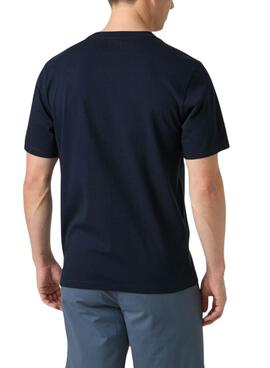 T-Shirt Helly Hansen Hudson in Marineblau für Herren.
