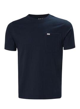 T-Shirt Helly Hansen Hudson in Marineblau für Herren.