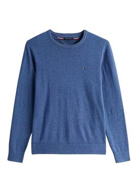 Tommy Hilfiger Essential Jersey in Blau für Herren.