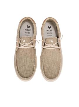 Schuhe Walkin Pitas Kilda in Beige für Herren