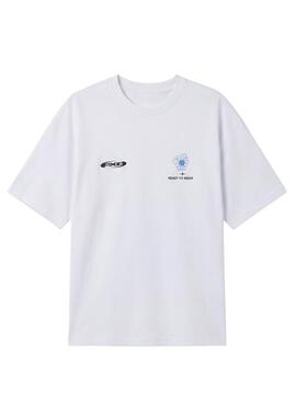 T-Shirt Project x Paris Street Bloom weiß für Herren