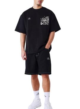 Bermudas Projekt x Paris Bandana schwarz für Herren