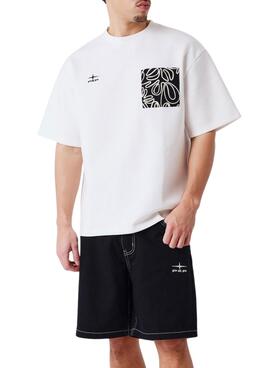 T-Shirt Project x Paris Bandana weiß für Herren