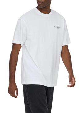 T-Shirt Only and Sons Fred Bakery weiß für Herren