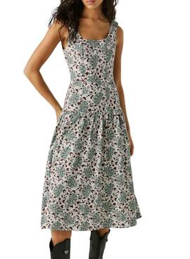 Kleid Pepe Jeans Chelsea in Grün für Damen.