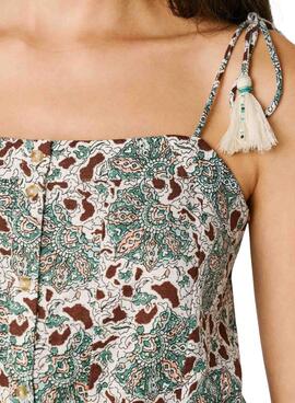 Top Pepe Jeans Agnes grün für Damen