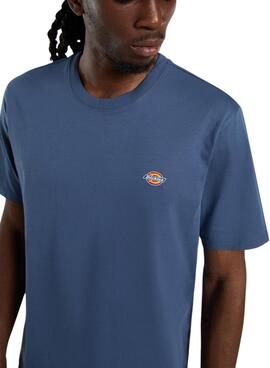 T-Shirt Dickies Mapleton in Indigo-Blau für Herren.