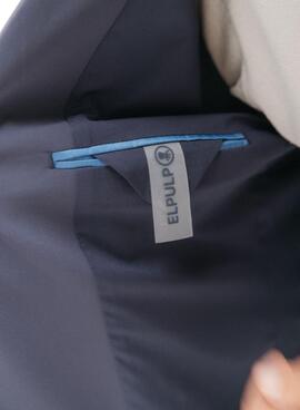 Ultraleichter Blazer El Pulpo in Marineblau für Herren