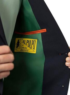 El Pulpo Herren-Anzugjacke in Marineblau