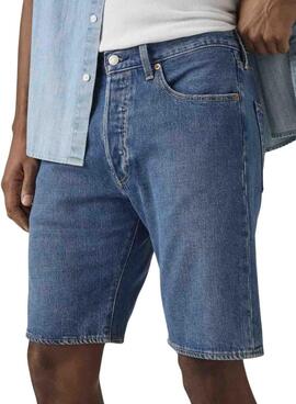 Bermuda Jeans Levis 501 Original Blau für Herren