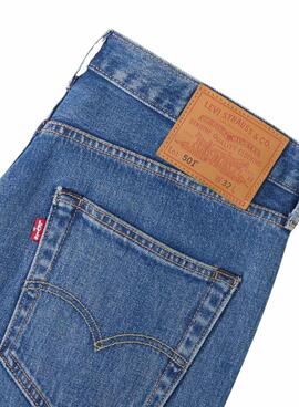 Bermuda Jeans Levis 501 Original Blau für Herren
