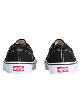 Sneakers Vans Authentic schwarz für Frauen und Herren.