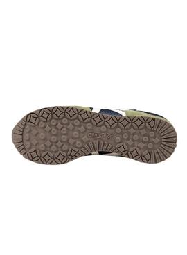 Turnschuhe Munich Massana Classic in Grün und Marine für Herren.