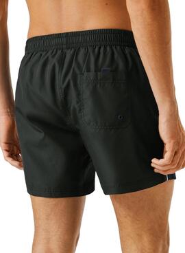 Badehose Pepe Jeans Logo Schwarz für Herren