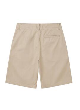 Kurze chinesische Hose Project x Paris Hustle in Beige für Herren.