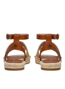 Sandalen Pepe Jeans Auri beige für Damen.