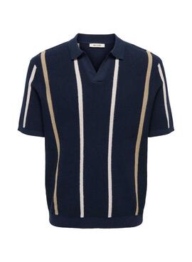 Polo Only and Sons Dunkelblau für Herren