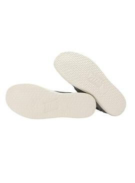 Schuhe Walkin Pitas Wallabi gewaschenes Grau für Herren.