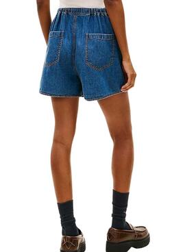 Tommy Jeans Chambray Shorts für Damen.