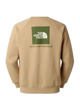 Sweatshirt The North Face Box beige für Herren