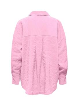 Hemd Only Zazima in Rosa für Damen