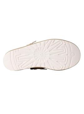 UGG Minimel Hausschuhe in Toastfarbe für Damen.