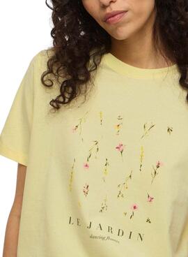 T-shirt Vila Sybil gelb für Damen