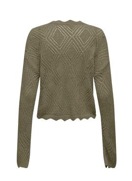 Pullover Only Pamela in Grün für Damen