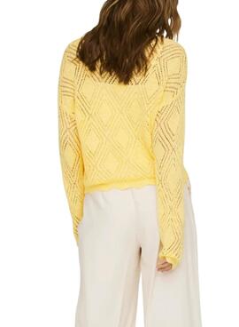 Pullover Only Pamela gelb für Frauen