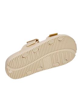 Sandalen Pepe Jeans Ocean Studs beige für Damen