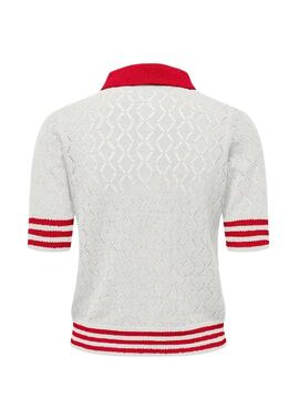 Polo Only sonnig weiß und rot für Frauen