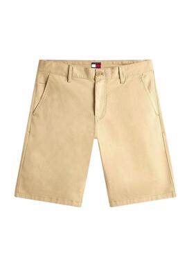 Bermuda Tommy Jeans Scanton beige für Herren