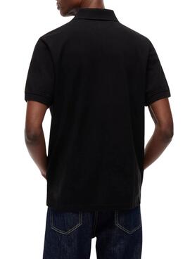 Tommy Jeans Essential Polo in Schwarz für Herren