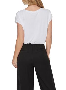 T-Shirt Vila Vimodala weiß für Damen.