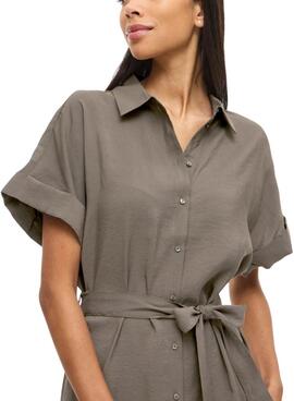 Kleid Vila Vihula in Grün für Damen.