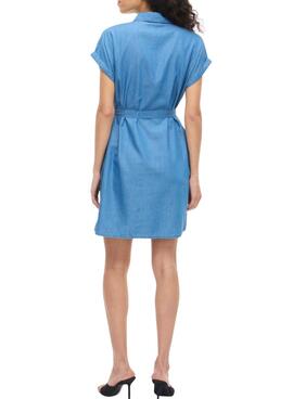 Kleid Vila Vinori Denim für Damen