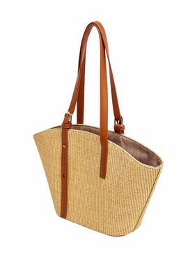 Handtasche Pepe Jeans Trudy in Beige für Damen.