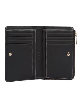 Brieftasche Tommy Hilfiger Monoplay Icon braun für Damen